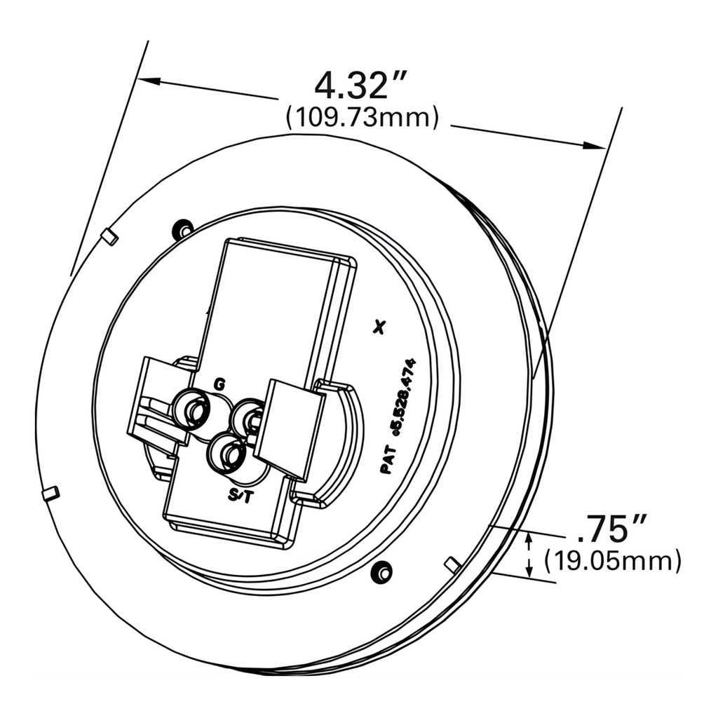 plafon_redondo_4_pulgadas_ambar_grote_24_led_g4003_diagrama