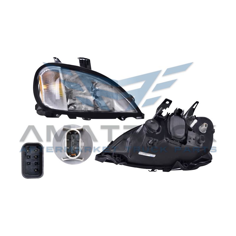 Faro Freightliner Columbia Mica Rayada Rh