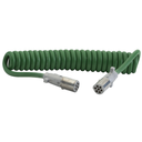 Cable 7 Lineas De 15' Abs Verde Grote