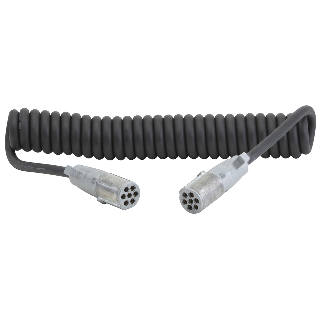 Cable 7 Lineas De 15' Negro Grote