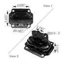 Soporte De Motor Kenworth 4a 2t M17497,Kenworth55504 K21005