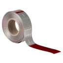 Cinta Reflejante Grote Roja Gris 2 X150'