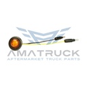 PLAFON REDONDO 3/4" AMBAR GROTE 1LED C/HULE