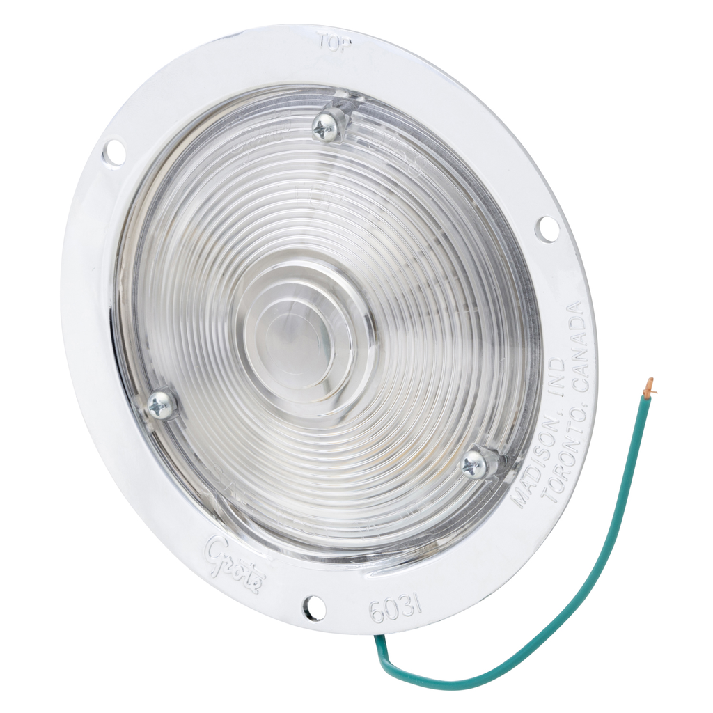 Plafon Redondo 4" Blanco Grote Para Camarote