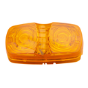 Plafon Lateral Ambar Doble Optica Grote Led