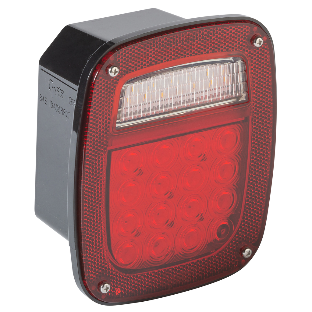 Calavera Stop Grote Roja Led