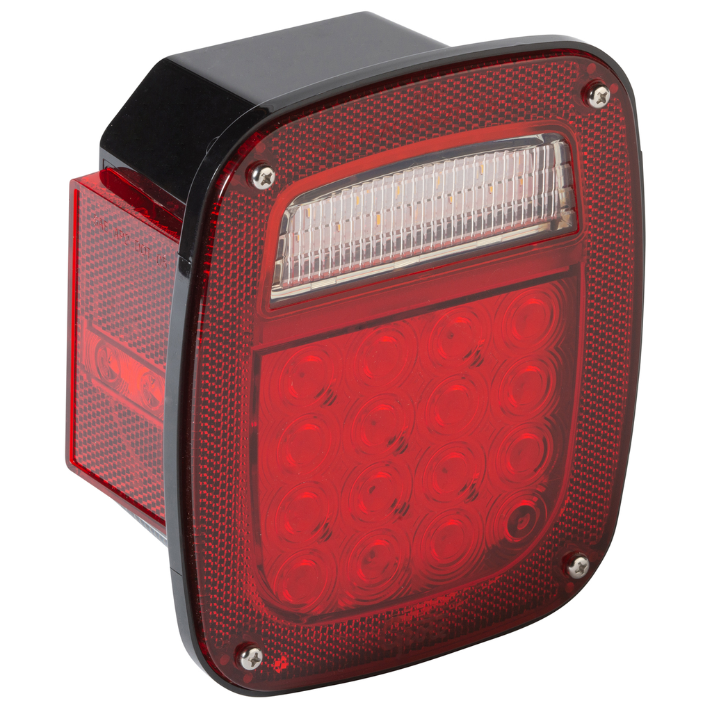 Calavera Stop Roja LED con Luz de Placa Grote G5212