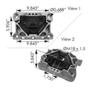 Soporte De Motor Trasero Freightliner Cascadia P4 M46856