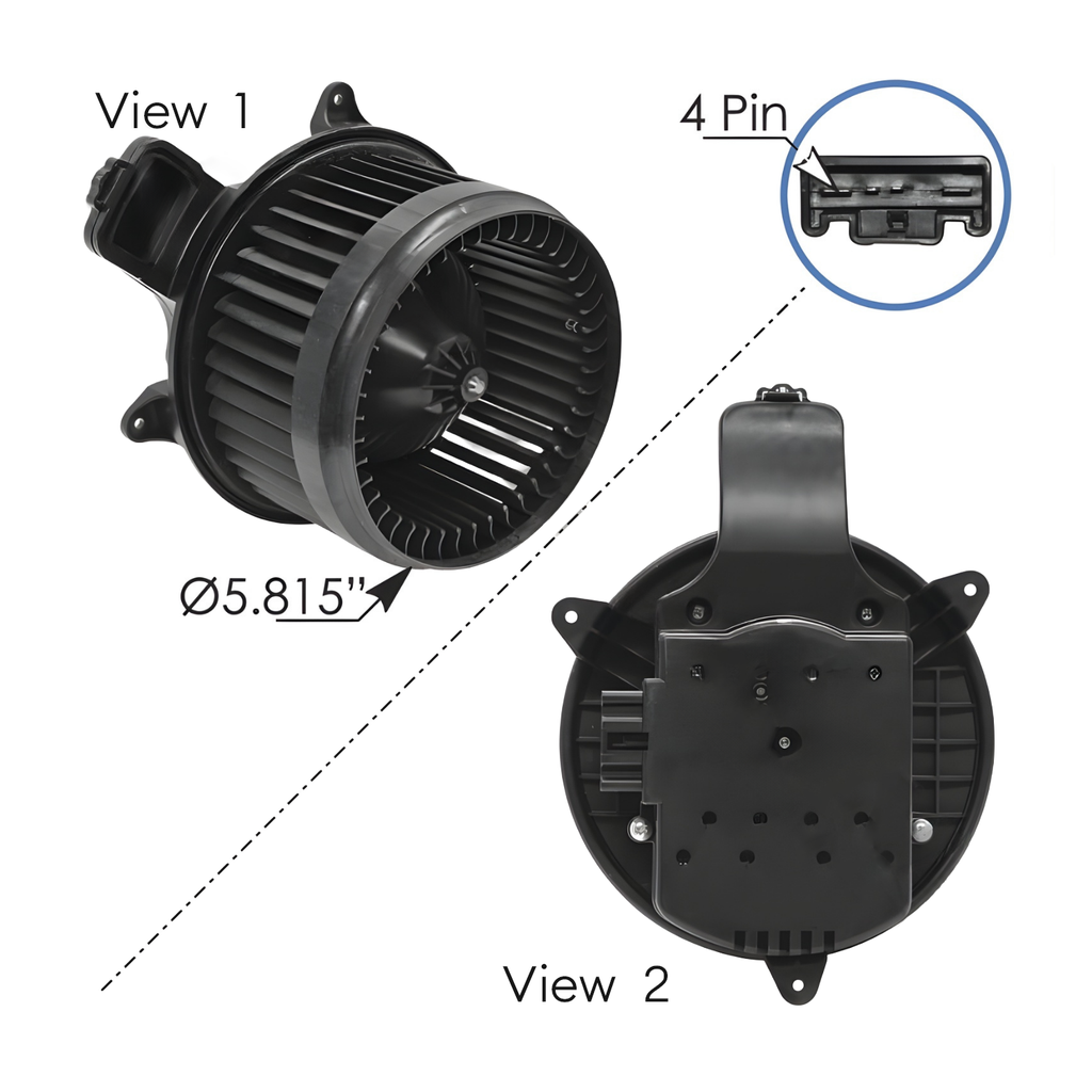 MOTOR VENTILADOR A/C KENWORTH T680