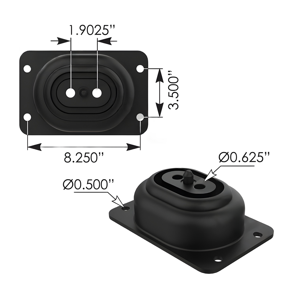 SOPORTE DE MOTOR VOLVO 1622836, 20503550