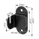 SOPORTE TACON PARA FILTRO DE AURE CASCADIA P4, 03-36187-000