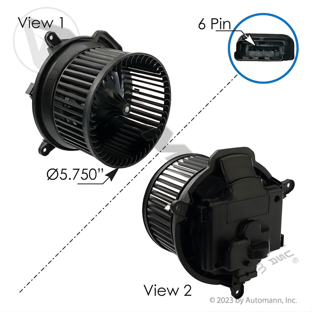 MOTOR SOPLADOR FREIGHTLINER 