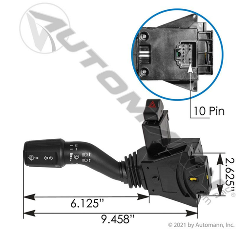 [IN46200] Palanca Direccional International Prostar 577.55017
