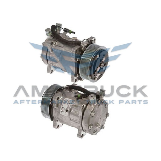 [20-04660-AM] COMPRESOR A/C UNIVERSAL 8 OREJAS, 8 RANU