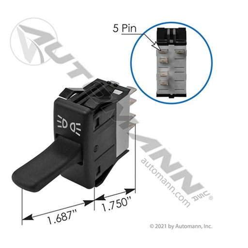 [577.59623] SWITCH DE LUCES MARCADORES KENWORTH P27-1040-03
