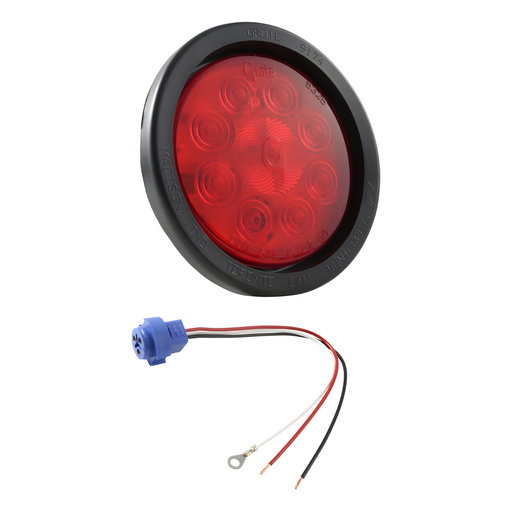 [53462] Plafón Redondo 4" Rojo LED SuperNova Grote 53462