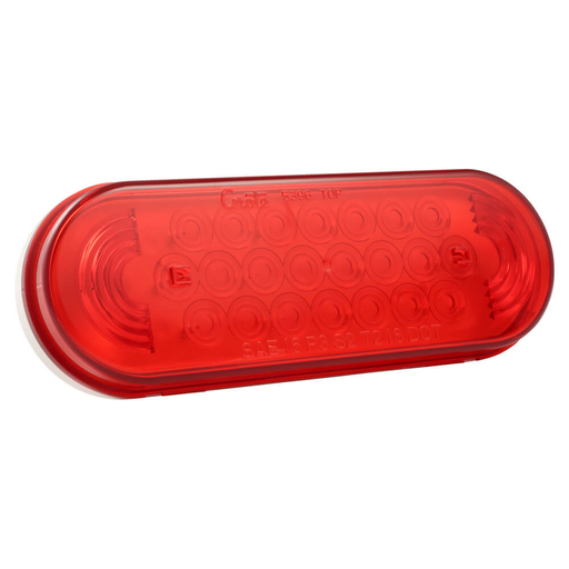 [53962] Plafon Ovalado Rojo Grote Led