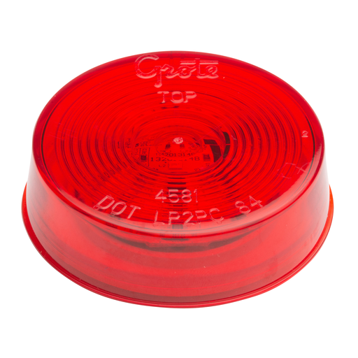 [G1032] Plafón Redondo 2-1/2" Rojo LED Grote G1032