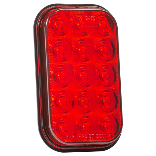 [G4502] Plafon Rectangular Rojo Grote 15Led