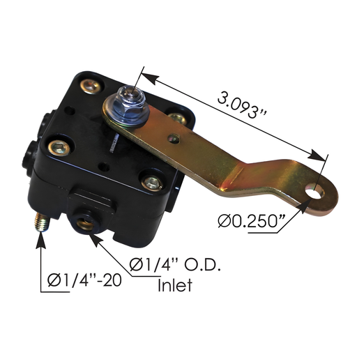 [171.H109OE] Valvula Niveladora Para Suspension Freightliner Kd2510, 18-58444-000