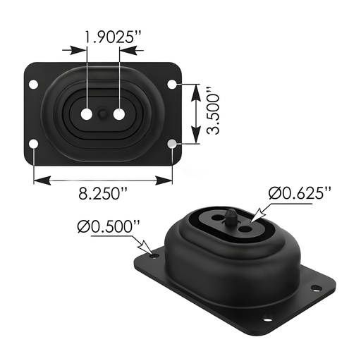 [MV27025] Soporte De Motor Volvo 1622836, 20503550