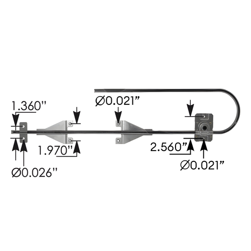 [HLK2556] Elevador Manual Kenworth R21-1004R